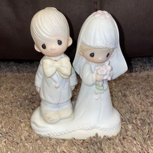 Precious Moments bride and groom ‘the lord bless you and keep you’